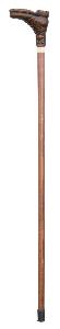 Brown boot cane
