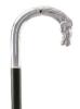 Horsehead Crook, <br>silver plated