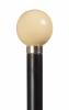 Spherical Acrylic Cap Stick, <br>imitation ivory